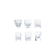 Vasos Medianos Every Day Set de 6 Baccarat